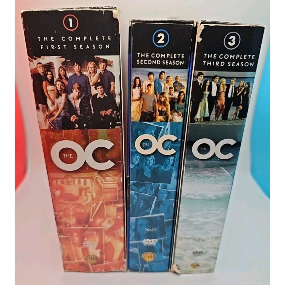The O.C. The Complete Seasons 1, 2 & 3 DVD Region 1 With Slipcovers & Booklets